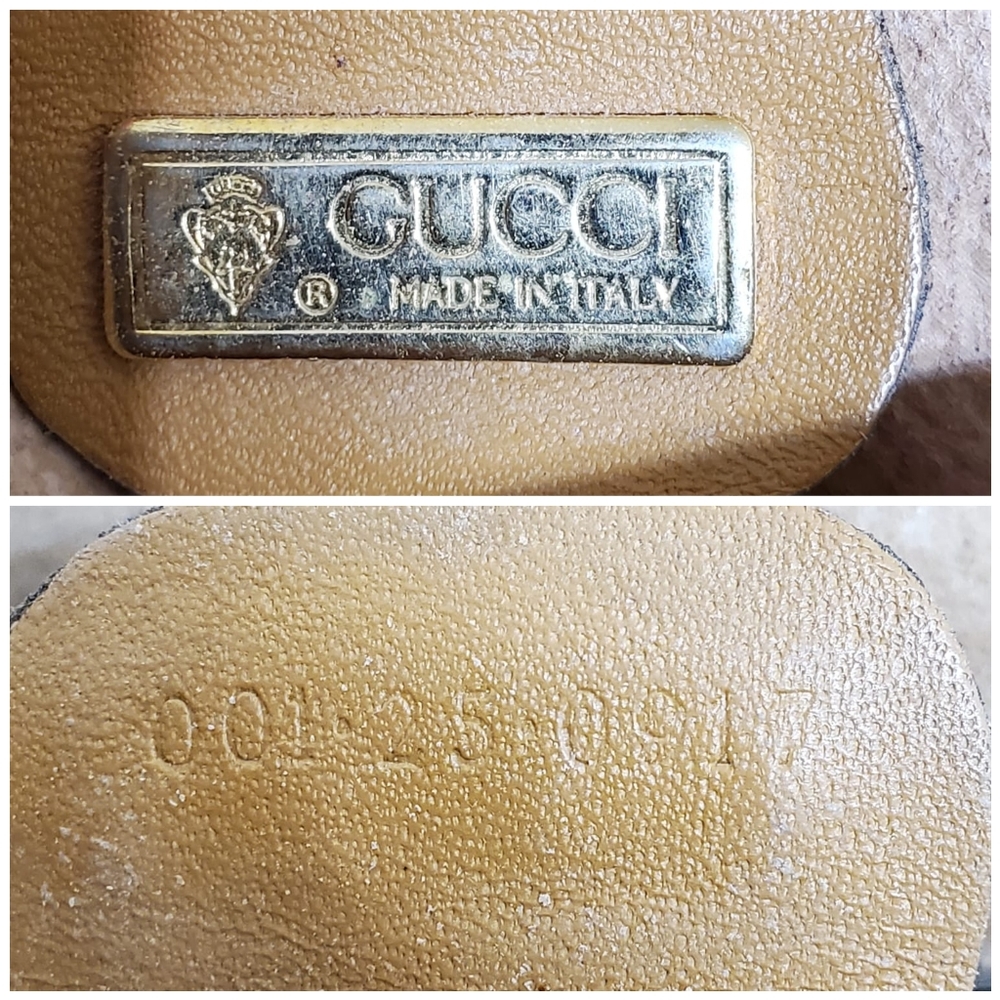 GUCCI Vintage Micro GG Canvas Shoulder/Crossbody Bag Beige - Picture 8 of 15